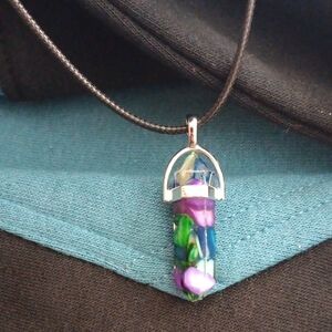 Cute Multicolor Pendant Necklace